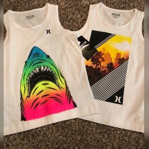 Boys Hurley shirts Size 7-Large